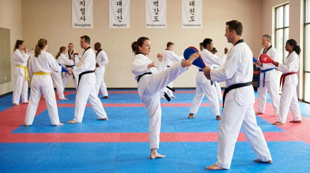 Adult Taekwondo Classes (Ages 18+)