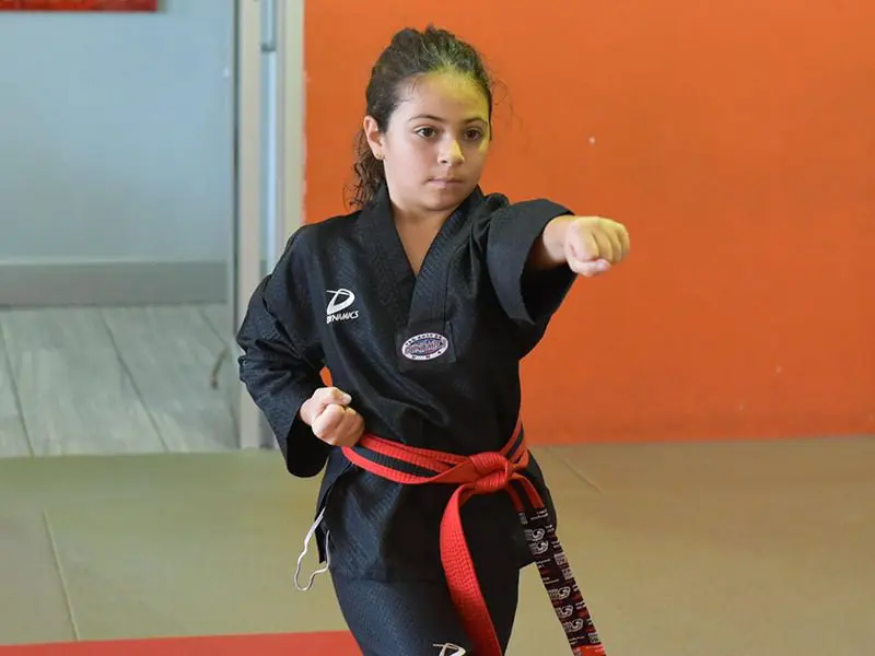 Teen taekwondo lessons teaching self-defense and focus